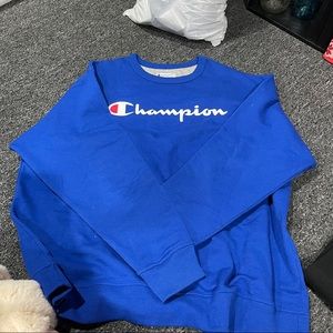 Champion royal blue crewneck